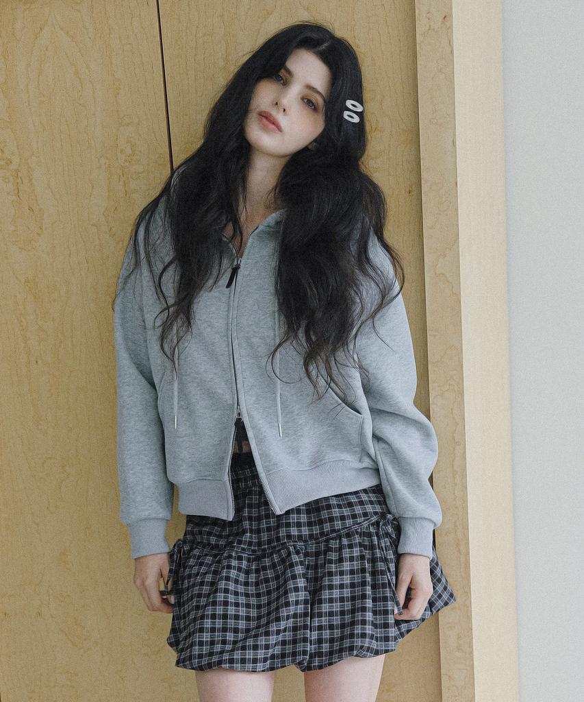 Koolkitten Two-Way Zip Essential Hoodie