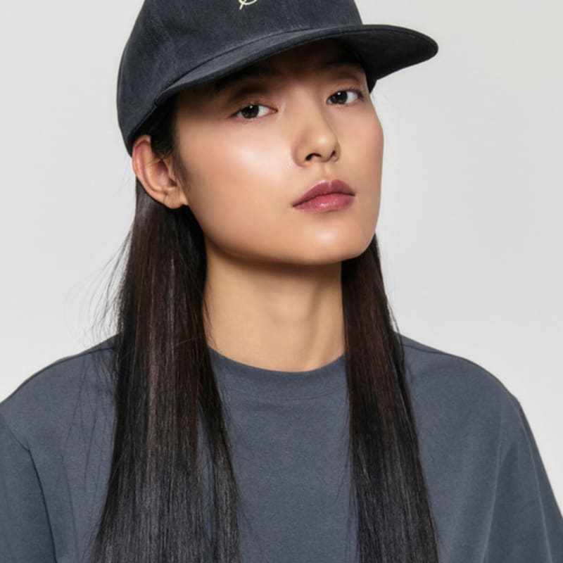 

GOALSTUDIO FLAT BRIM CAP-NAVY FREE