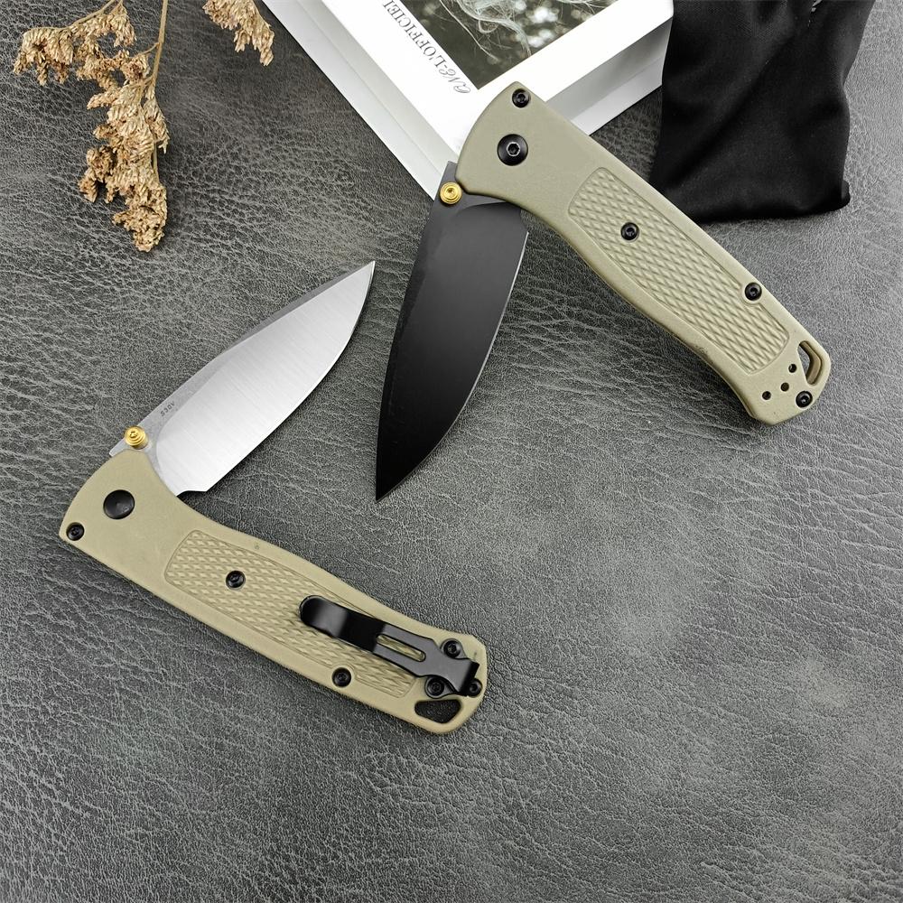 New Folding Knife BM 535 Stainless Steel S30V Blade Nylon Fiberglass Handle Sharp Household Cutting Chopper Chef's Kitchenware