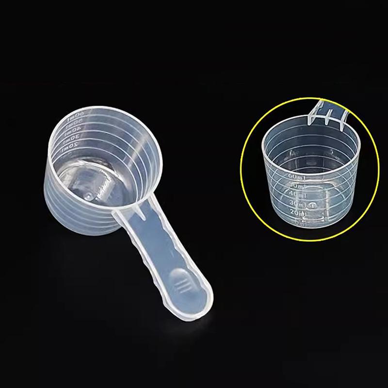 15/30/70/120Ml Plastic Measuring Coffee Scoop With Scale Baking Utensil Milk Powder Laboratory Liquid Spoon Kitchen Accessories