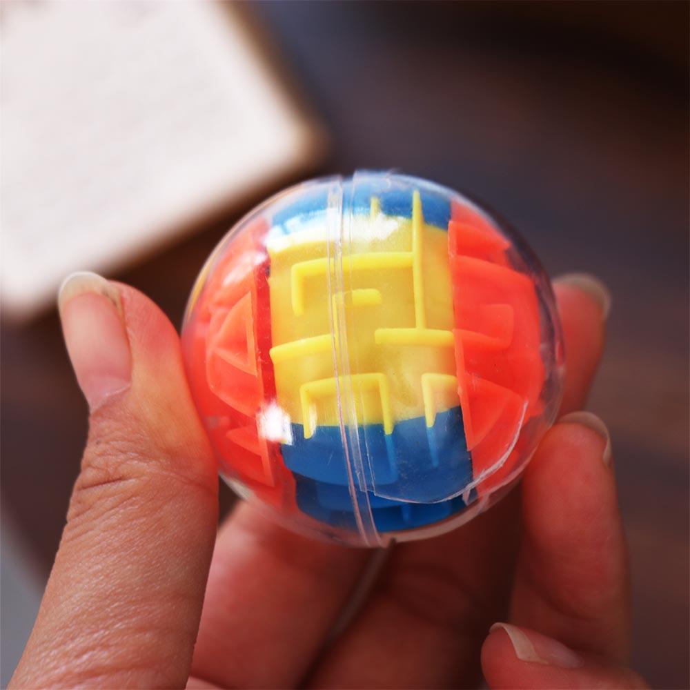 Round Speed Cube Labyrinth Rolling Ball Toys Mini Speed Rolling Ball Game Maze Toy  Learning Toy