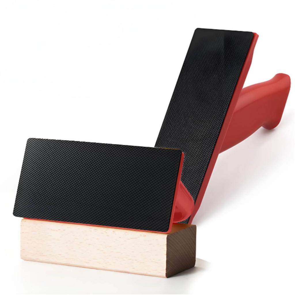 2 Pieces Woodworking Push Block Anti-Slip Grip Table Saw Push Block Safety Pusher High Visibility Power Tool Accessory