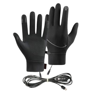 Guantes Calefactables USB Guantes para Snowboard Guantes Térmicos de Invierno con Pantalla Táctil Guantes Térmicos Calefactables Manoplas Manoplas de Nieve Guantes para Snowboard