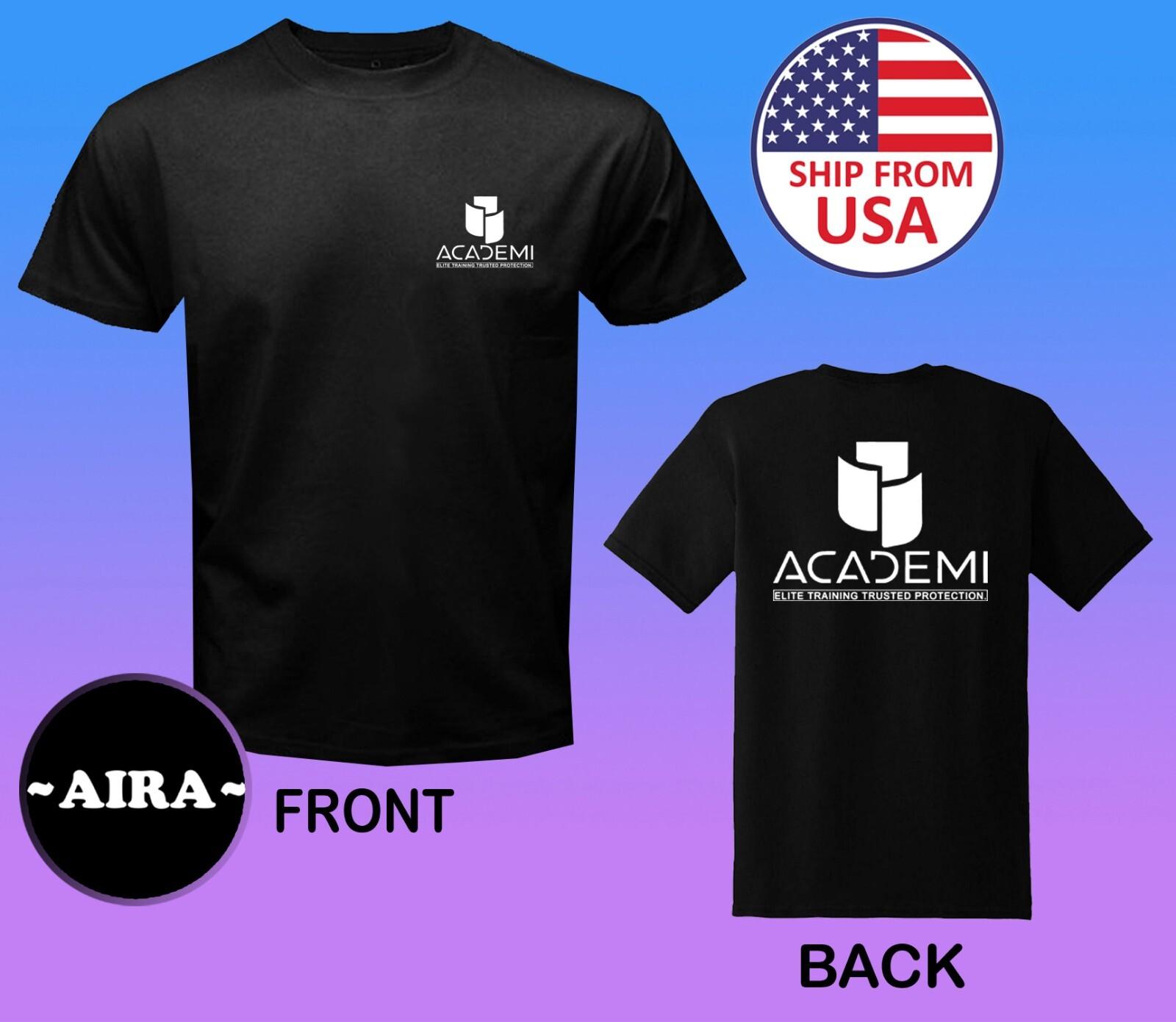 Academi Blackwater Elite Training Men s Black Size S-5XL M