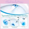Disposable Toilet Cleaning Brush Pack With Builtin Cleaning Liquid And Replacement Heads For Bathroom Hygiene