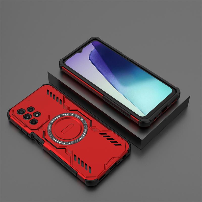 Für Samsung Galaxy A23 Hülle Samsung A23 Stoßfest Magnetische Adsorption Kabelloses Laden Rückseite Für Samsung A23 Hülle 6,6 Zoll