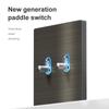 Wall Stainless Steel Switch and Socket Electric Accessories Stainless Steel Metal Panel Vintage Light Switches