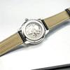 Men's High-End Retro Automatic Mechanical Watch with Luminous Display, Waterproof Design, and Genuine Leather Strap