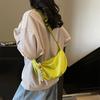 Lightweight Versatile Cloth Bag Women's  New Summer Popular Messenger Bag Niche Shoulder Dumpling Bag