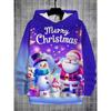 Children's Sweatshirts Christmas Series Cartoon Print Autumn Winter Comfortable Long Sleeve Hoody Casual Pullover Clothing Girls