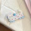 Cute cat puppy metal holder, mobile phone case, lazy holder, ultra-thin paste mobile phone holder, portable hard cartoon