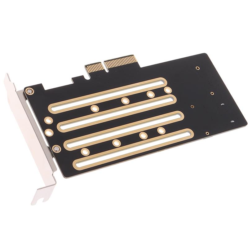 Nvme M.2 Ssd To Pcie 3.0 4.0 X4 Adapter Card Sata M.2 Ssd To Sata Adapter Card