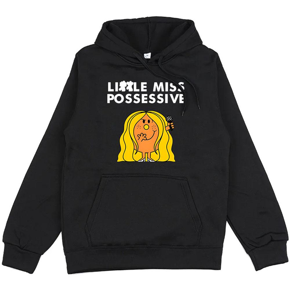 Tate McRae MISS POSSESSIVE Hoodies Cartoon Funny Graphic Printing Sweatshirts Long Sleeve Hooded Pullovers Men Women Clothing