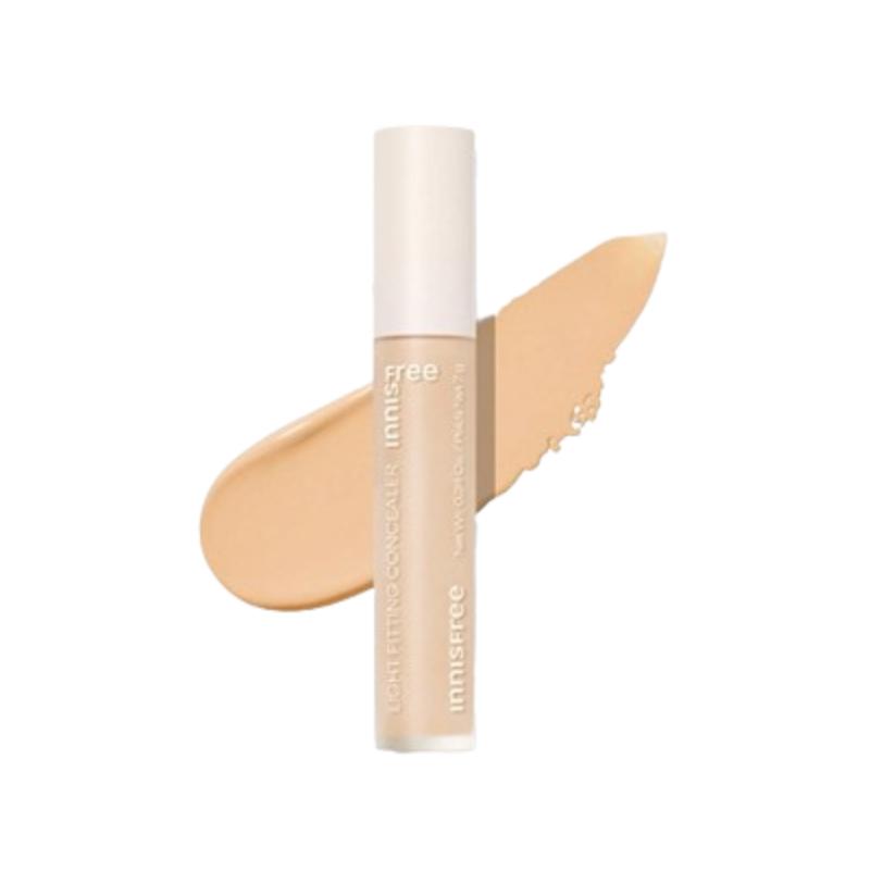 Innisfree Light Fitting Concealer 7g | Dark Circle Cover & Color Correcting [Salmon Beige / Peach Beige]