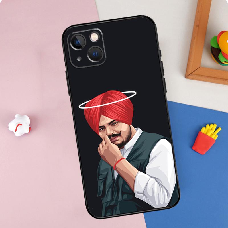 

Sidhu Moosewala Phone Case For iPhone 15 Pro Max 11 12 13 14 16 Pro Max Mini XR 16e 15 16 Plus Cover Shell iPhone 13