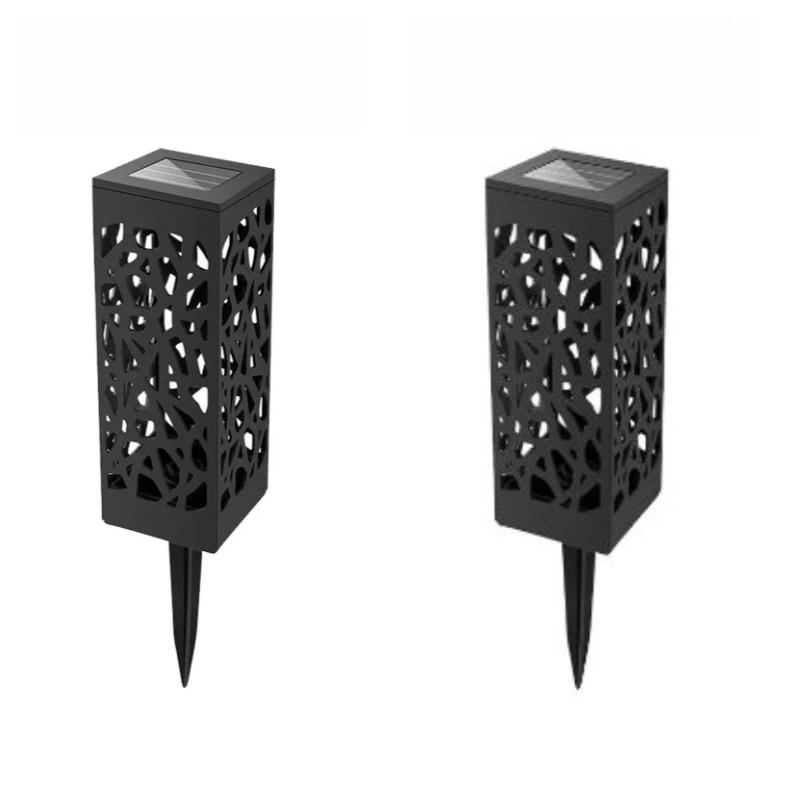 Solar Garden Light Waterproof Outdoor Lawn Lamp Garden Solar Spotlight Pathway Landscape Solar Underground Light Decor Street