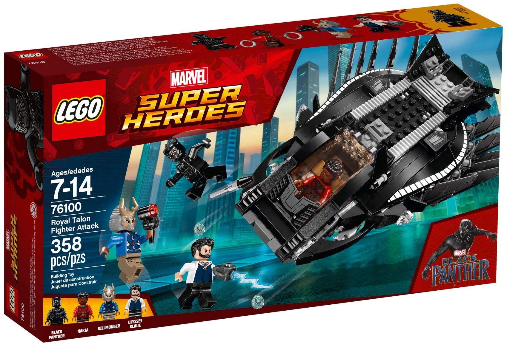 

LEGO Super Heroes Атака истребителя Royal Talon 76100