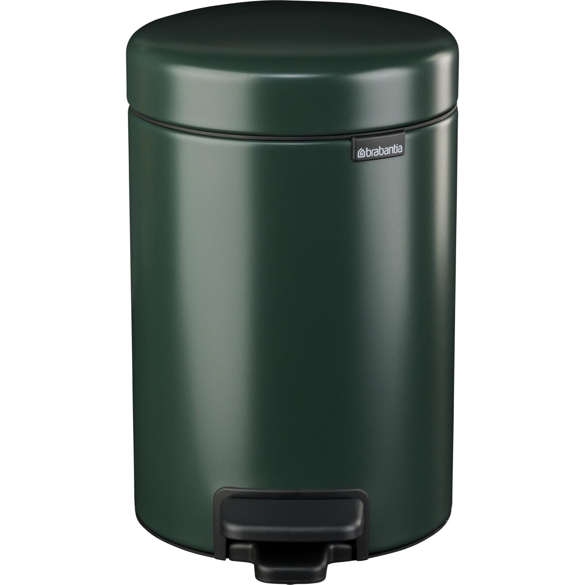 Brabantia Grün Treteimer Newicon 3 L Pine Green Papierkörbe & Mülleimer - Bild 5