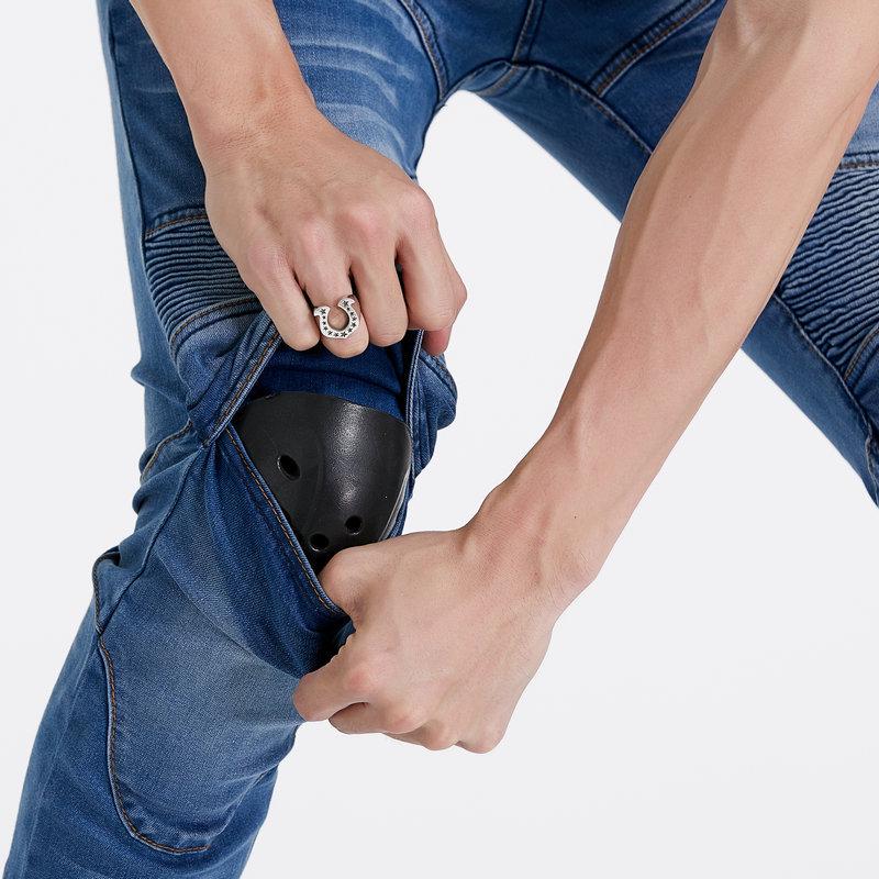 Men's PK-718 Anti-Fall Motorcycle Riding Jeans