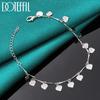 Heart Pendant Bracelet Silver Fashion Jewellery
