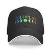 Rock Band C-Coldplay Moon Music Gorras de Béisbol Gorras de Sol Sombreros Unisex