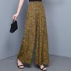 Sommer-Hosen mit weitem Bein für Damen Vintage Kleidung Übergröße Locker Lässig High Waist Hosen