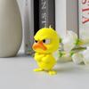 Angry Little Yellow Duck Desktop Ornaments Compacts Size for Children Toy and Home Decoration