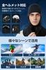 Geekin Balaclava with Magnetic Mask and 24 Winter UV 3D Ski Mask with Fleece Odor Water Glasses Hair Reflective Unisex for and Other Sports and