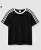 Beijiglabel Spencer Oversized Fit Track Short-Sleeved T-Shirt 4 Color [Blse_3501]