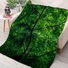 New Arrive! Leaf Veins Texture Print Blanket Large Size Lightweight Super Soft Cozy Home Bed Sofa Office Available Holiday Gifts