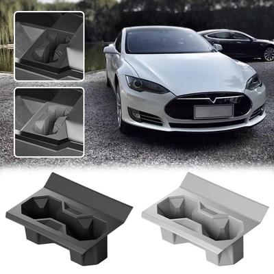 Portabicchieri a Controllo Centrale Per Tesla Cybertruck 2024 Silicone Limitatore Portabevande Accessori Auto per Pick-up