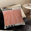Yayoi Kusama Kunstausstellung Kürbisblumenkissen Anime-Kissen Sofabett Kopfkissenbezug Kissenbezug 45x45 cm Mode