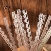 Autocollants Décoratifs en Dentelle Romantique PET pour Scrapbooking, Journal, Carnet, Cartes, Planificateur, Carnet, Photo, Album,