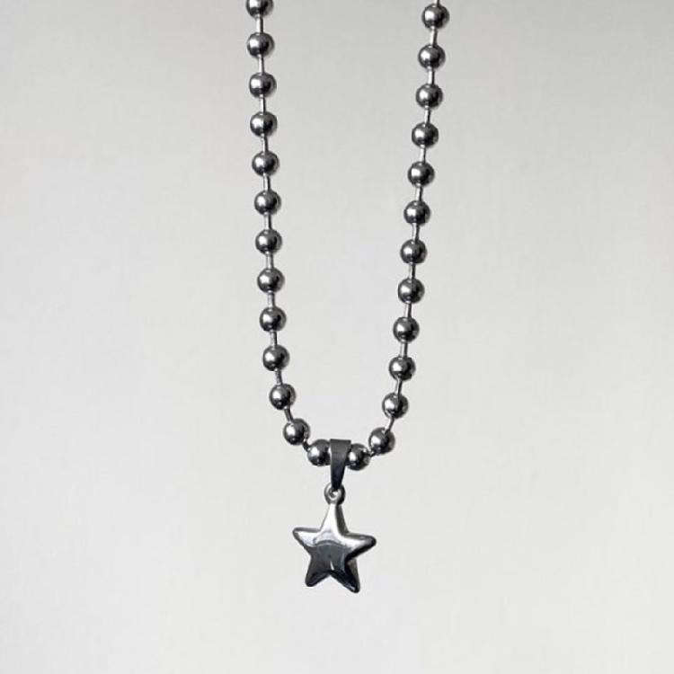 European American Fashion Five-pointed Star Pendant Hip-hop Novel Accessories
