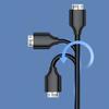 Type-C to Micro B USB 3 0 External Hard Drive Cable Compatible with Laptops Smartphones High Speed Data Transfer Durable Construction 0 3 Meter Length