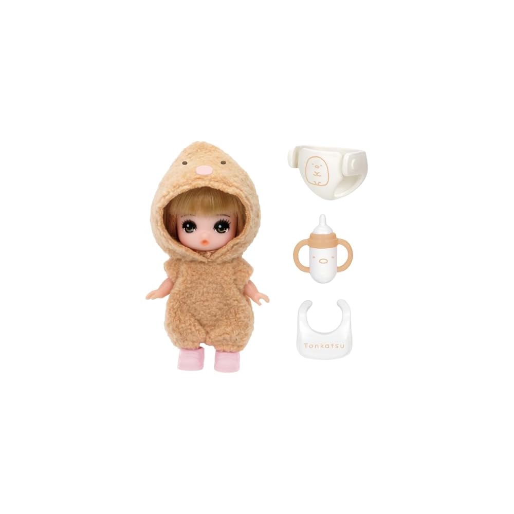 Takara Tomy LD-30 Tonkatsu Daisuki Kako-chan Plush Toy Soft and Cute 20cm