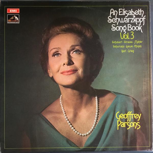 

LP Record ELISABETH SCHWARZKOPF An Elisabeth Schwarzkopf Song Book ASD2634 His Masters Vo 1971 UK Classical Used