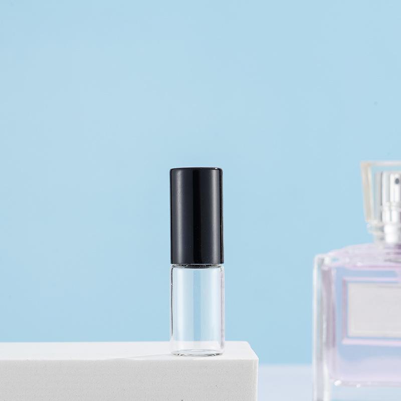 Transparent Glass Roller Bottles for Perfume and Essential Oils - 1ml, 2ml, 3ml, 5ml, 10ml