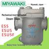 MIYAWAKI ESU5-3 Stainless Steel Steam Trap & ESU5-7 Inverted Bucket Steam Trap