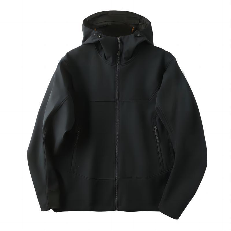 Graphene Fleece-Lined Couple s Soft Shell Jacket - Fall Outdoor Three-Proof Mountaineering Suit for Men and Women M