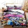 3D Print Anime Kumoko So I'm A Spider So What Bedding Set Boys Girls Twin Queen King Size Duvet Cover Pillowcase Bed Boys Adult7