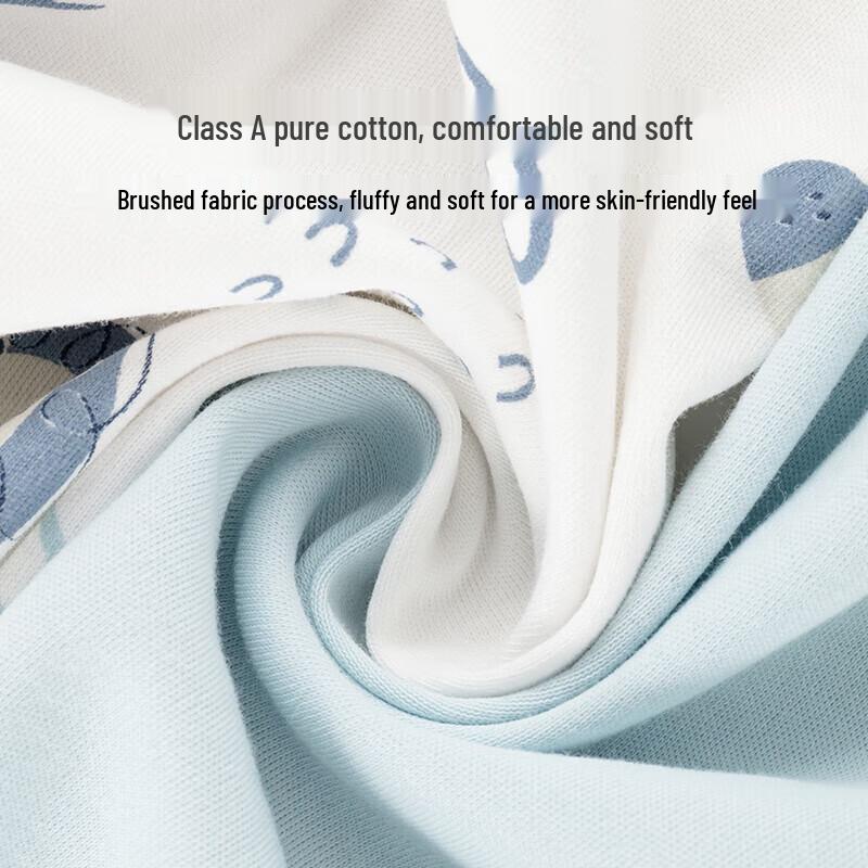 Happy Bear Newborn Pure Cotton Romper 2-Piece Set