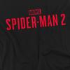 Spider-Man 2 Unisex Erwachsenen Gamerverse Rotes Logo T-Shirt