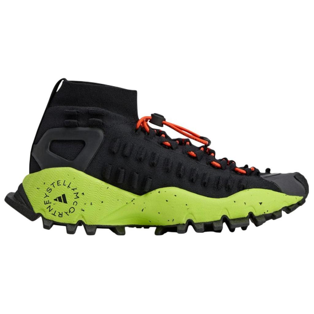 Adidas Stella McCartney X Seeulater 2 Black Solar Green Unisex Sneakers Core-Black Active-Orange JH8944