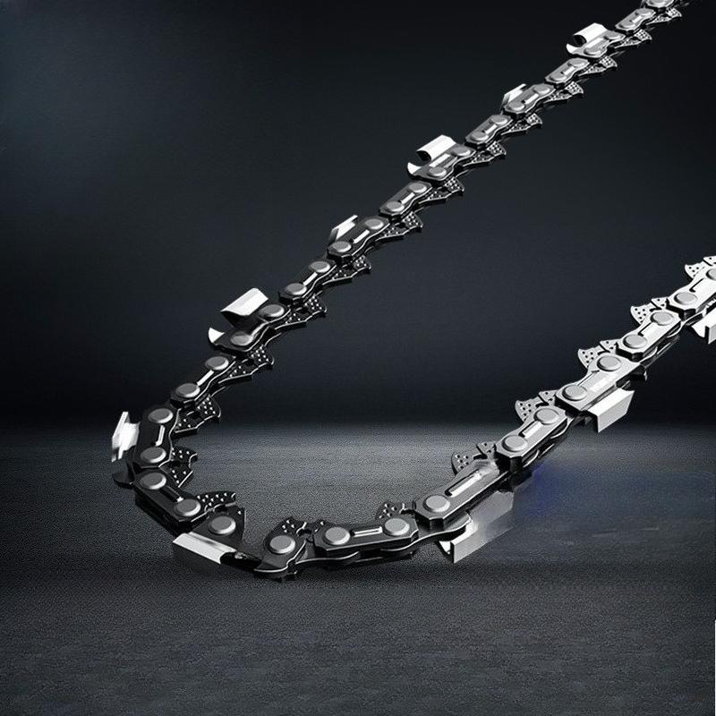Suitable for Husqvarna/Stihl/Makita/Craftsman Chainsaw 8-inch small 3/8.043 "rounded corners, 33 cuts, 33 sections, Chain 2Pcs