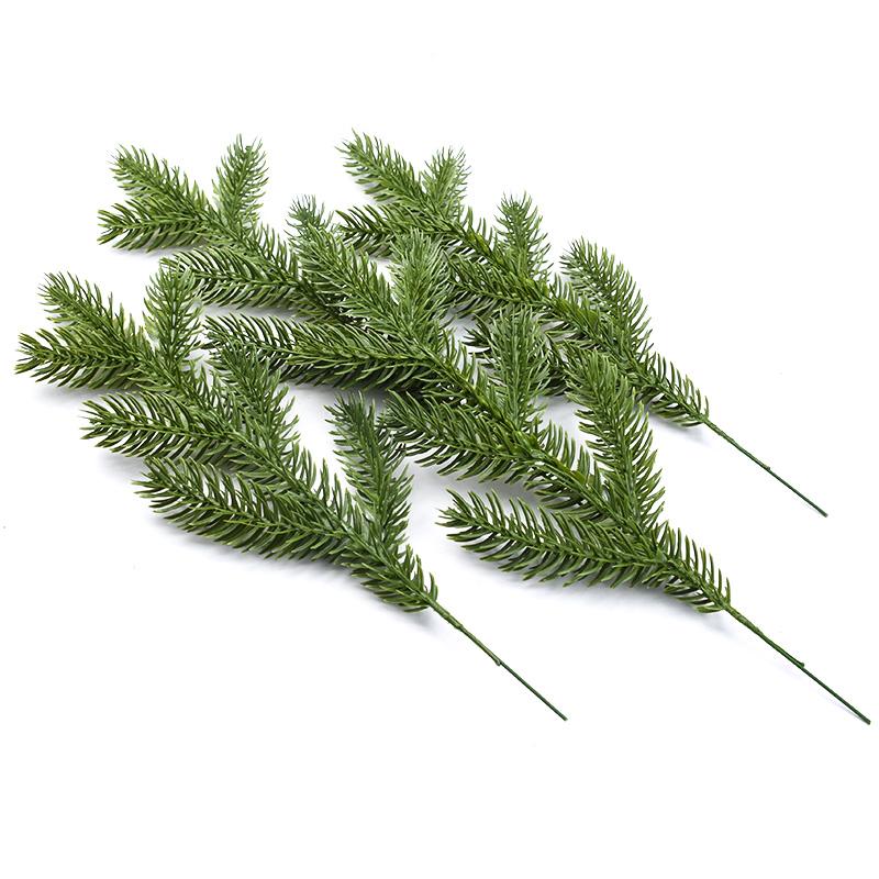 20/50pcs Artificial plants decorative flowers wreaths christmas tree household products vases decoration diy navidad Garland Box