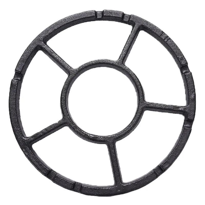 

Non Slip Cast Iron Wok Support Ring Kitchen Gas Stove Stand Universal Pot Holder Cooktop Rack Small Milk Pot Anti-slip Shelf 1pc чорний