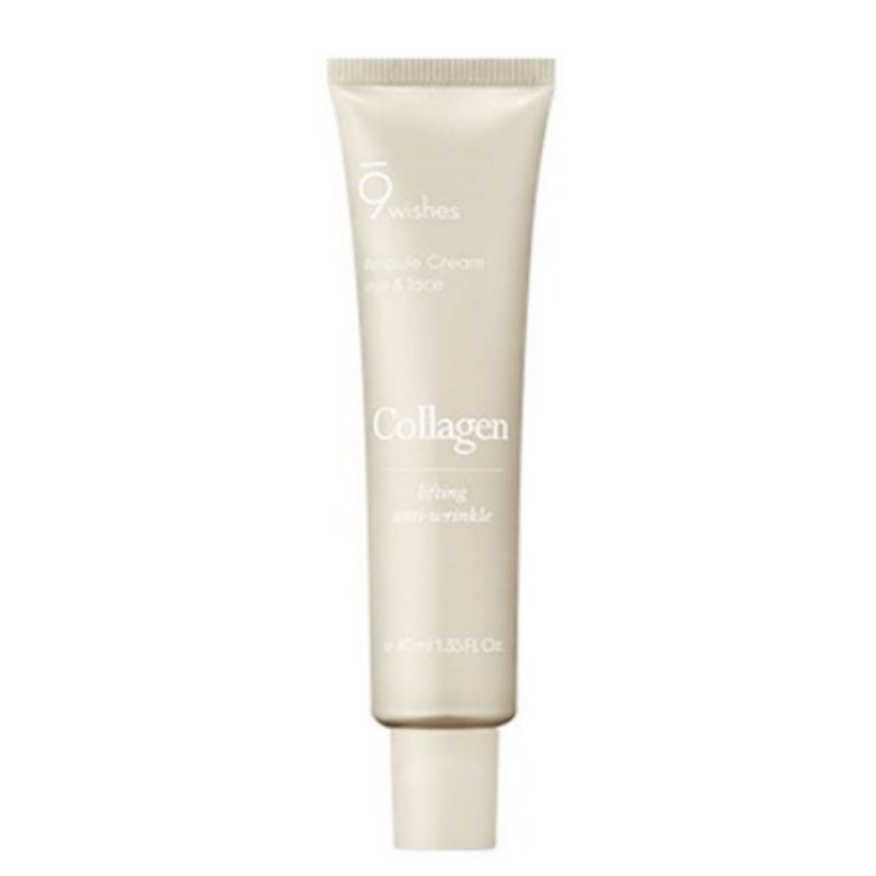 9wishes Collagen Ampule Eye & Face Cream 40ml