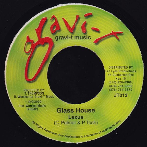 

7inch Record LEXXUS - Glass House JT013 Gravi-T Music 2000 Jamaica Reggae, Ska & Dub Used