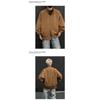 Giacca Bomber da Uomo Vestibilità Larga Corta Streetwear
